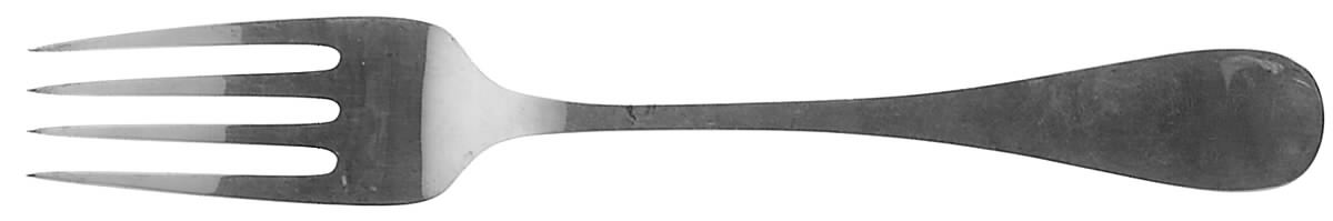 King William-Antique (Sterling, 1870) Medium Solid Cold Meat Serving Fork by Tiffany & CO SILVER-1