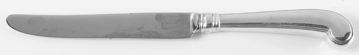 King William-Antique (Sterling, 1870) New French Hollow Pistol Knife by Tiffany & CO SILVER-1