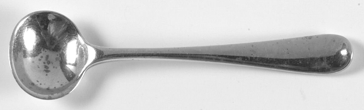 Rat Tail (Sterling, 1958) Individual Salt Spoon by Tiffany & CO SILVER-1