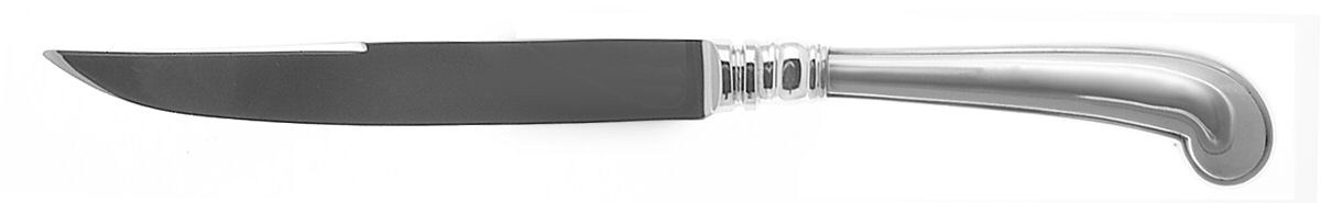 King William-Antique (Sterling, 1870) Individual Steak Knife w/Bevel Blade by Tiffany & CO SILVER-1