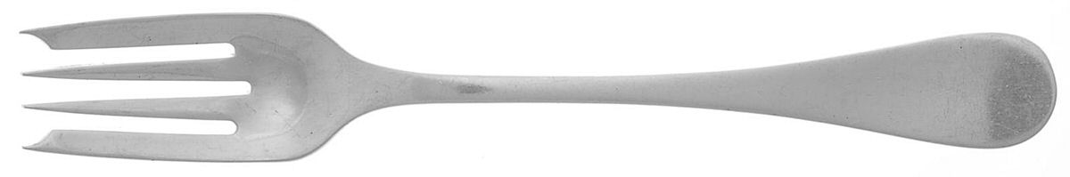 King William-Antique (Sterling, 1870) Individual Salad Fork by Tiffany & CO SILVER-1