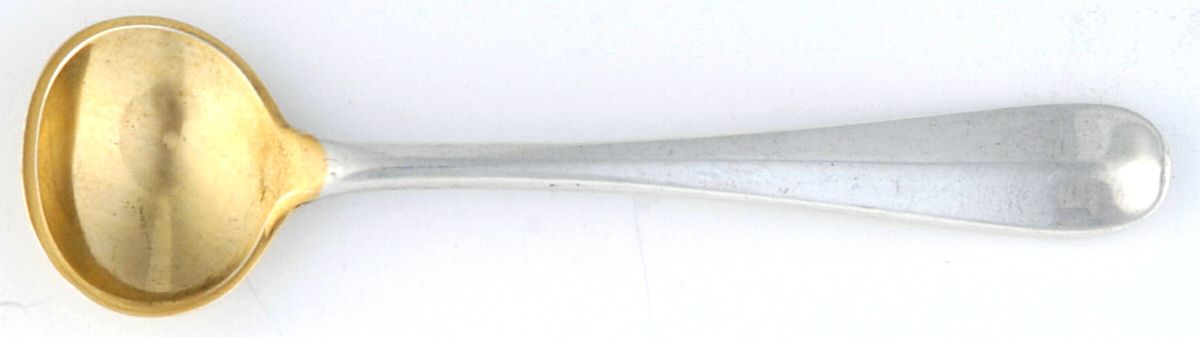 Rat Tail (Sterling, 1958) Individual Salt Spoon by Tiffany & CO SILVER-1