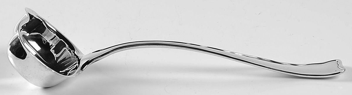Lap-Over-Edge (Sterling, 1880) Soup Ladle with Heart Shape Bowl by Tiffany & CO SILVER-1