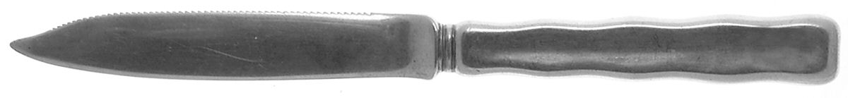 Lap-Over-Edge (Sterling, 1880) Hollow Handle Fruit Knife with Sterling Blade by Tiffany & CO SILVER-1