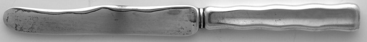 Lap-Over-Edge (Sterling, 1880) Dessert/Tea Knife Hollow Handle Sterling Blade by Tiffany & CO SILVER-1