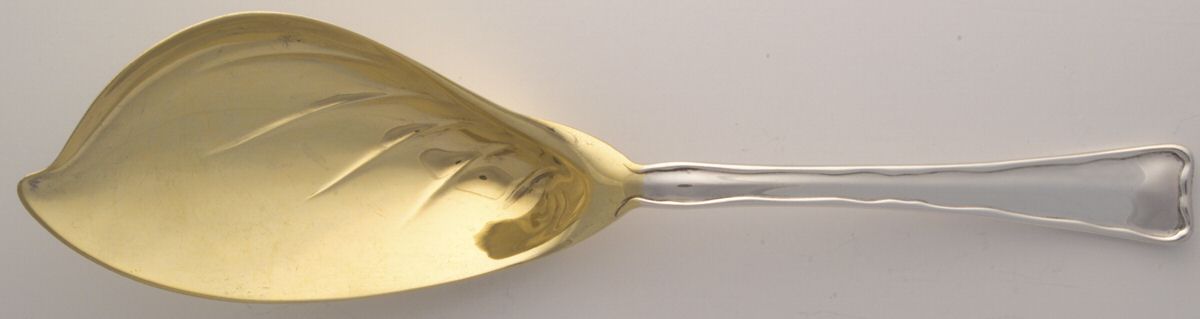 Lap-Over-Edge (Sterling, 1880) Large Solid Ice Cream Server by Tiffany & CO SILVER-1