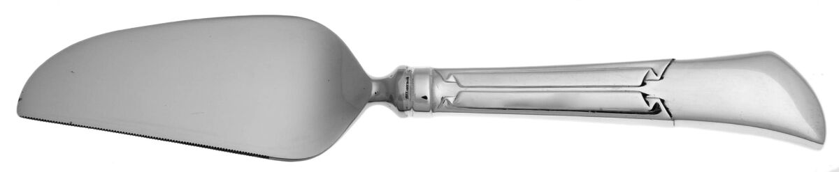 Linenfold (Sterling, 1956) Cheese Knife with Stainless Blade by Tiffany & CO SILVER-1