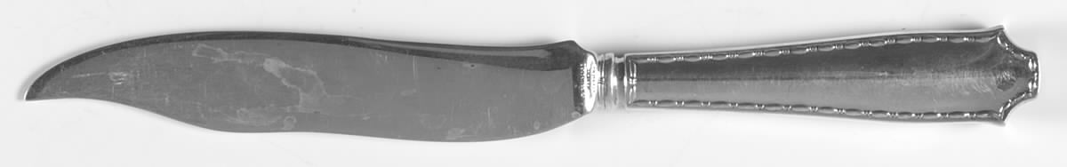 Marquise (Sterling, 1902, No Monograms) Individual Hollow Handle Fish Knife-Sterling Blade by Tiffany & CO SILVER-1