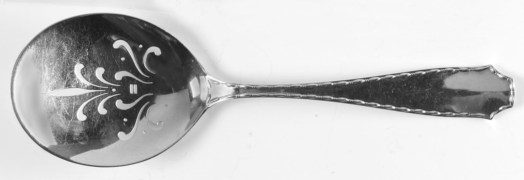Marquise (Sterling, 1902, No Monograms) Solid Pierced Egg Server by Tiffany & CO SILVER-1