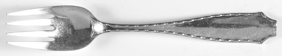 Marquise (Sterling, 1902, No Monograms) Individual Solid Fish Fork by Tiffany & CO SILVER-1