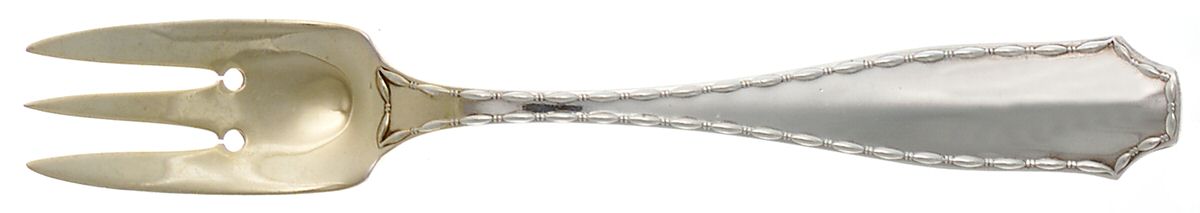 Marquise (Sterling, 1902, No Monograms) 3-Tine Salad Fork by Tiffany & CO SILVER-1