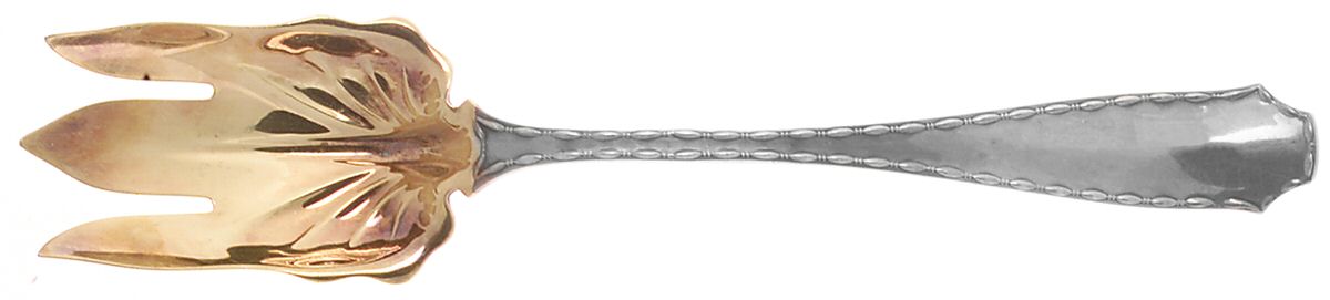 Marquise (Sterling, 1902, No Monograms) Oversize Solid Salad Servng Fork by Tiffany & CO SILVER-1