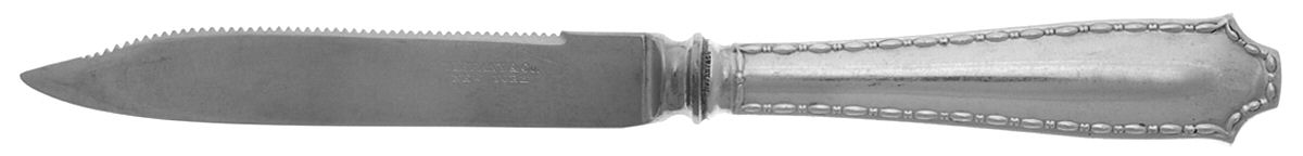 Marquise (Sterling, 1902, No Monograms) Orange Knife with Silverplate Blade by Tiffany & CO SILVER-1