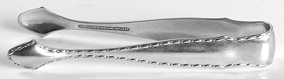 Marquise (Sterling, 1902, No Monograms) Small Sugar Tongs by Tiffany & CO SILVER-1