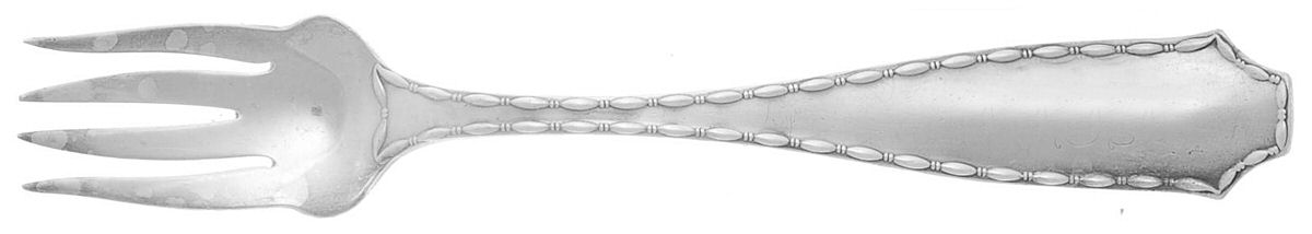 Marquise (Sterling, 1902, No Monograms) Individual Old Style Solid Fish Fork by Tiffany & CO SILVER-1