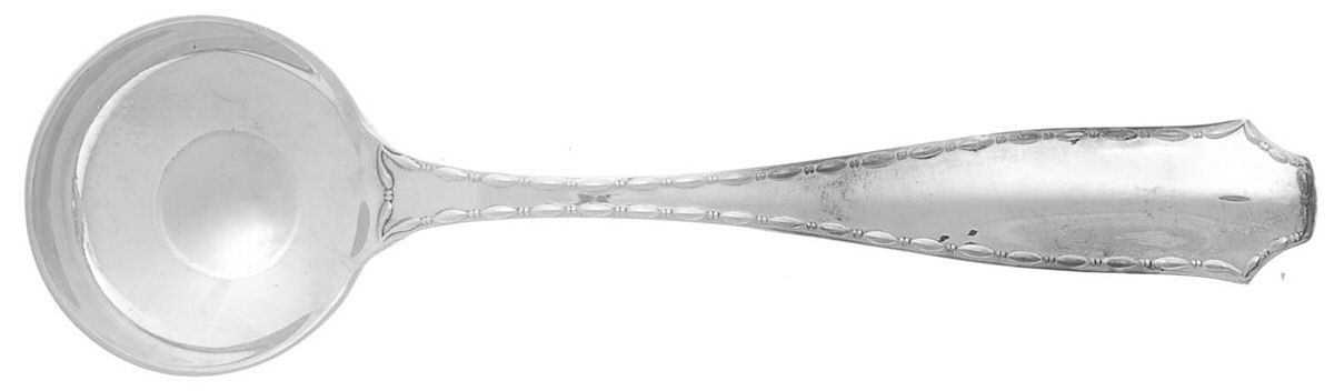 Marquise (Sterling, 1902, No Monograms) Round Bowl Soup Spoon (Bouillon) by Tiffany & CO SILVER-1