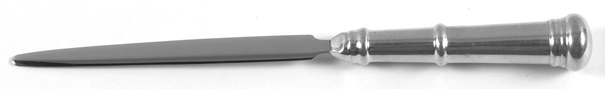 Pewter Hollowware Letter Opener with Stainless Blade by Tiffany & CO SILVER-1