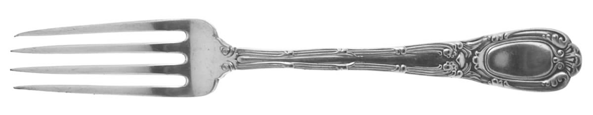 Old French (Silverplate, 1889, No Monos) Fork by Tiffany & CO SILVER-1