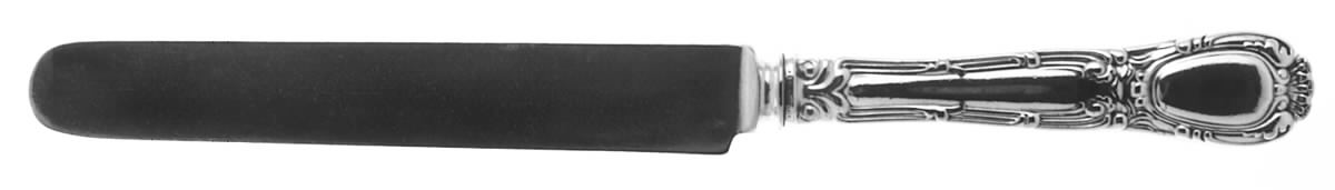 Old French (Silverplate, 1889, No Monos) Blunt Hollow Table Knife with Bolster by Tiffany & CO SILVER-1