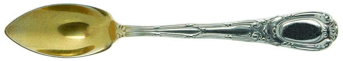 Old French (Silverplate, 1889, No Monos) Fruit/Orange Spoon by Tiffany & CO SILVER-1