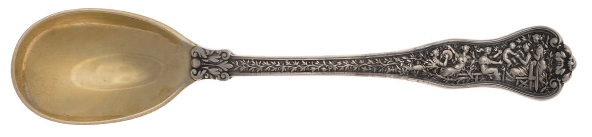 Olympian (Sterling, 1878, No Monograms) Egg Spoon by Tiffany & CO SILVER-1