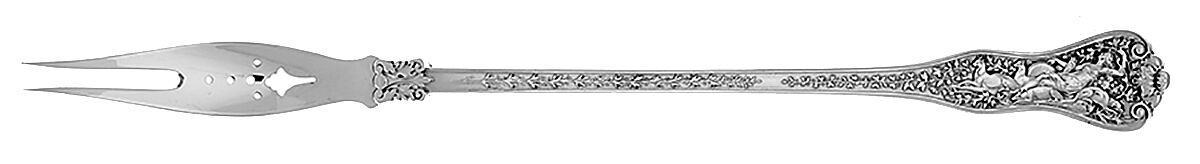 Olympian (Sterling, 1878, No Monograms) Long Handle Olive Fork by Tiffany & CO SILVER-1