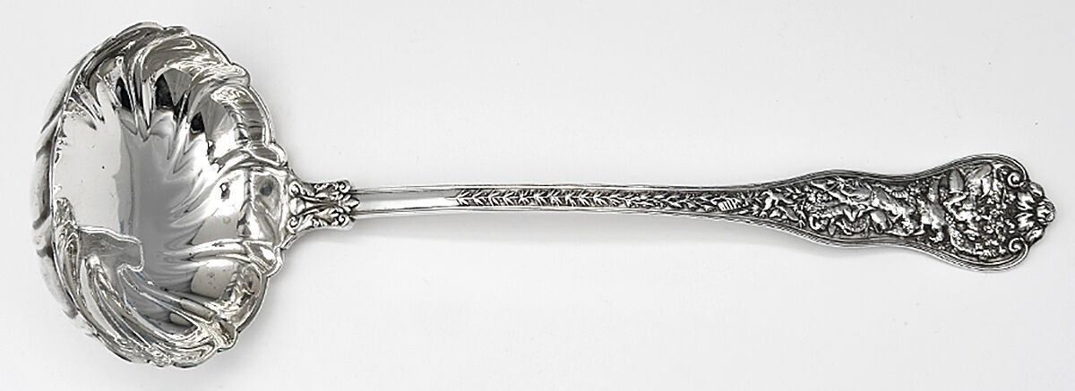 Olympian (Sterling, 1878, No Monograms) Solid Oyster Ladle with Fluted Bowl by Tiffany & CO SILVER-1