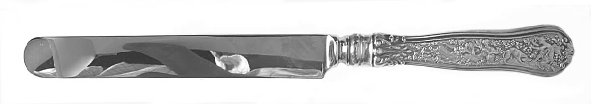 Olympian (Sterling, 1878, No Monograms) Blunt Hollow Table Knife with Bolster by Tiffany & CO SILVER-1