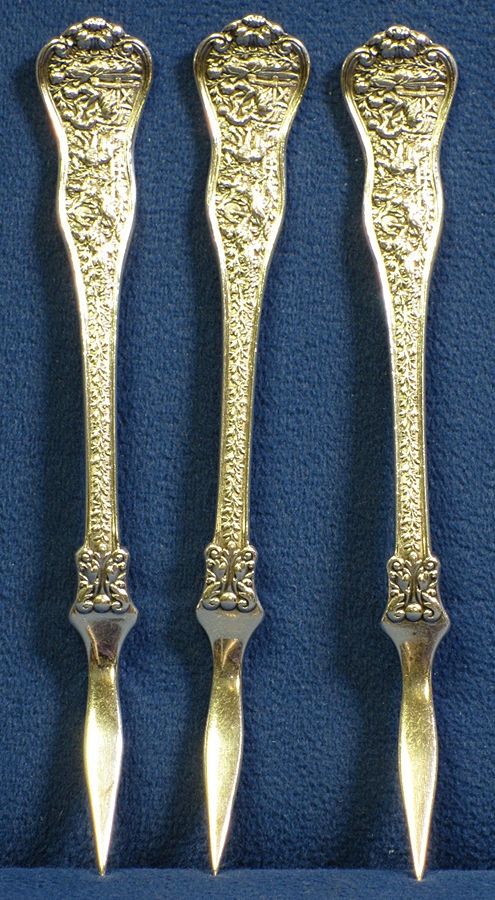 Olympian (Sterling, 1878, No Monograms) Solid Nut Pick by Tiffany & CO SILVER-1