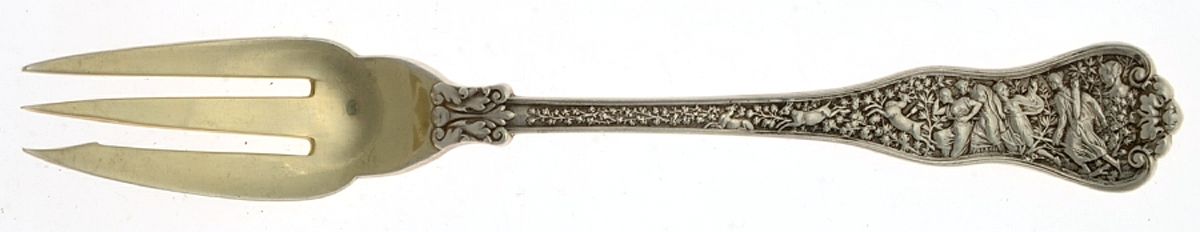 Olympian (Sterling, 1878, No Monograms) Individual Pie Fork by Tiffany & CO SILVER-1