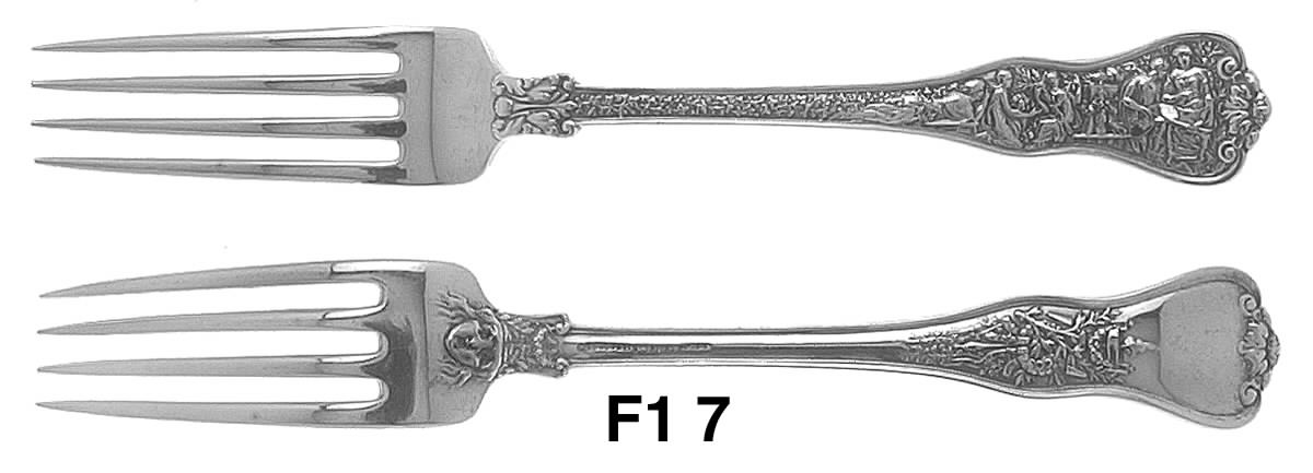 Olympian (Sterling, 1878, No Monograms) Fork by Tiffany & CO SILVER-1
