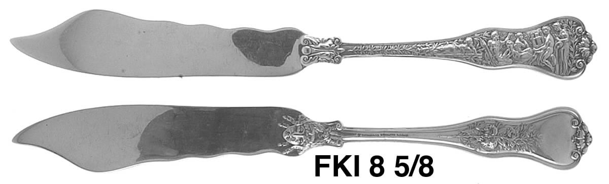 Olympian (Sterling, 1878, No Monograms) Individual Solid Fish Knife by Tiffany & CO SILVER-1