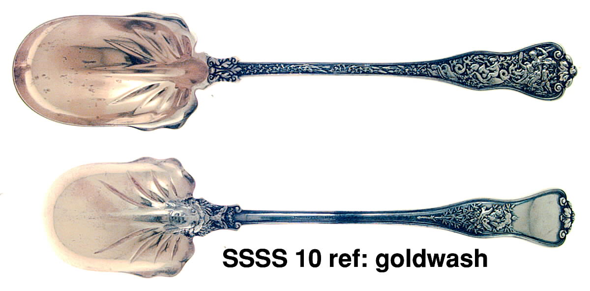 Olympian (Sterling, 1878, No Monograms) Solid Salad Serving Spoon by Tiffany & CO SILVER-1
