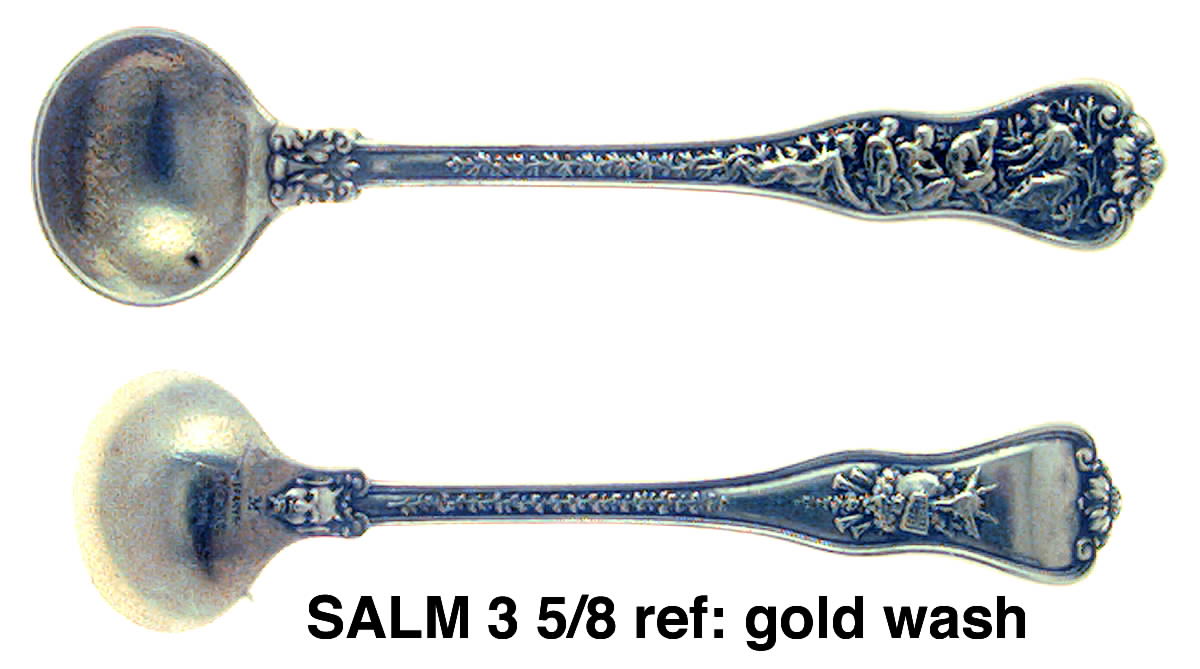 Olympian (Sterling, 1878, No Monograms) Master Salt Spoon by Tiffany & CO SILVER-1