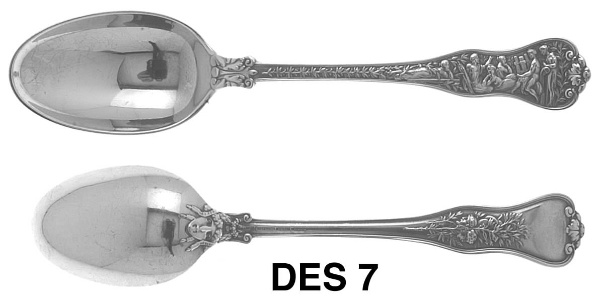 Olympian (Sterling, 1878, No Monograms) Dessert/Oval Soup Spoon by Tiffany & CO SILVER-1