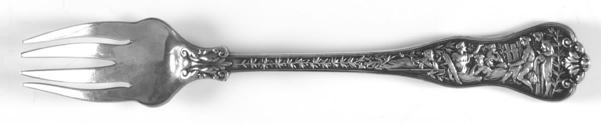 Olympian (Sterling, 1878, No Monograms) Individual Old Style Solid Fish Fork by Tiffany & CO SILVER-1