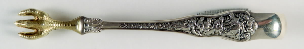 Olympian (Sterling, 1878, No Monograms) Small Sugar Tongs W/Claw Tips by Tiffany & CO SILVER-1
