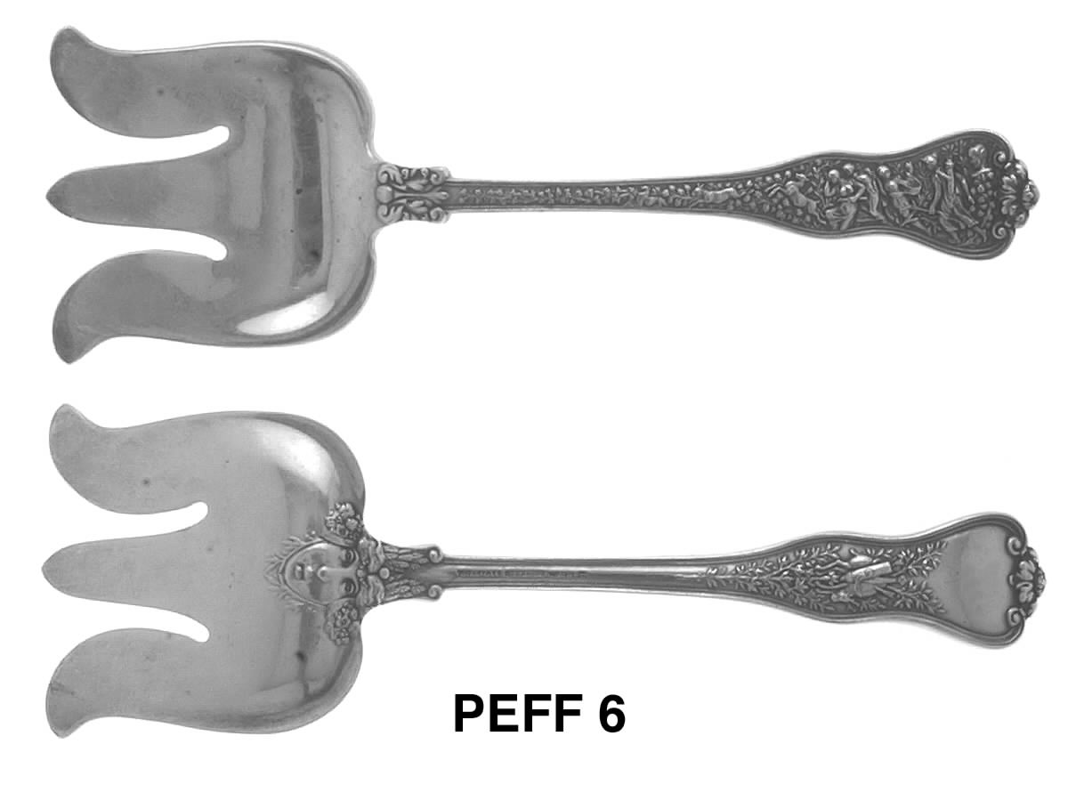 Olympian (Sterling, 1878, No Monograms) Petit Fours Fork by Tiffany & CO SILVER-1