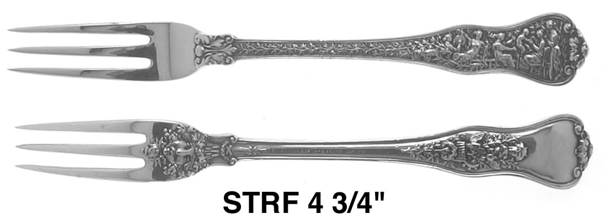 Olympian (Sterling, 1878, No Monograms) Strawberry Fork by Tiffany & CO SILVER-1