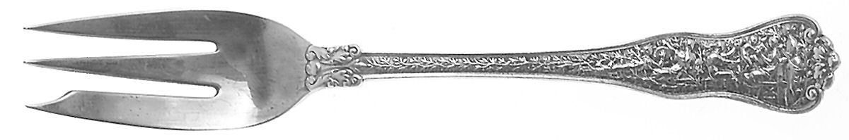 Olympian (Sterling, 1878, No Monograms) Oyster Fork (Variant) by Tiffany & CO SILVER-1