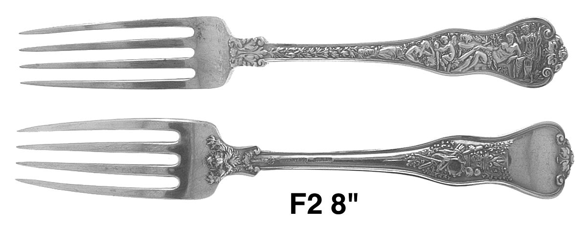 Olympian (Sterling, 1878, No Monograms) Fork by Tiffany & CO SILVER-1
