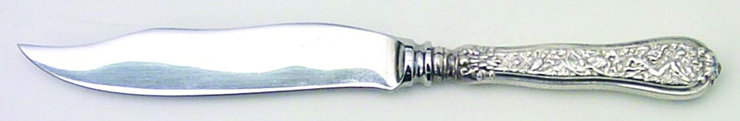 Olympian (Sterling, 1878, No Monograms) Individual Fish Knife with Stainless Blade by Tiffany & CO SILVER-1