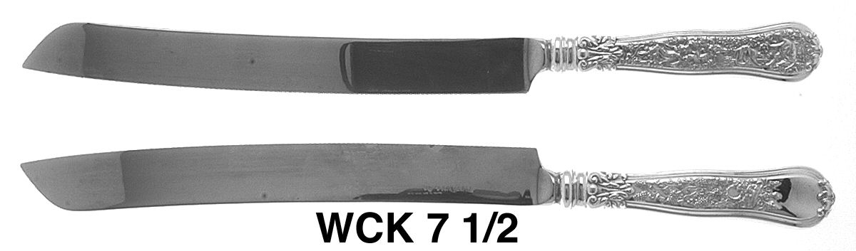 Olympian (Sterling, 1878, No Monograms) Wedding Cake Knife with Stainless Blade by Tiffany & CO SILVER-1