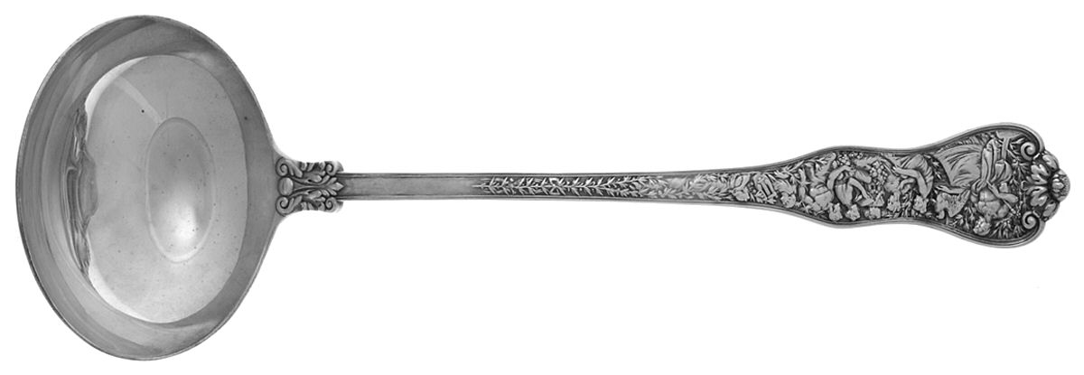 Olympian (Sterling, 1878, No Monograms) Solid Soup Ladle by Tiffany & CO SILVER-1