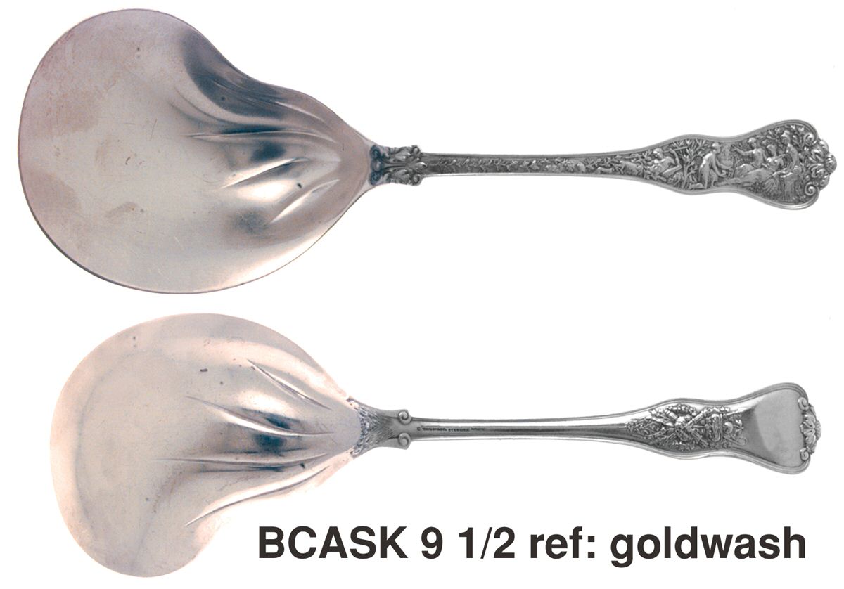 Olympian (Sterling, 1878, No Monograms) Berry Casserole Spoon w/Kidney Bowl by Tiffany & CO SILVER-1