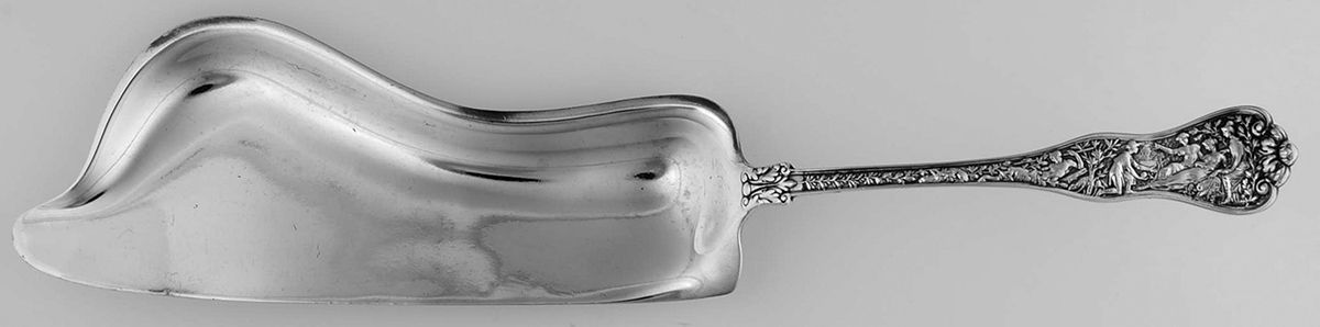 Olympian (Sterling, 1878, No Monograms) Large Flat Handle Crumb Knife/Crumber by Tiffany & CO SILVER-1