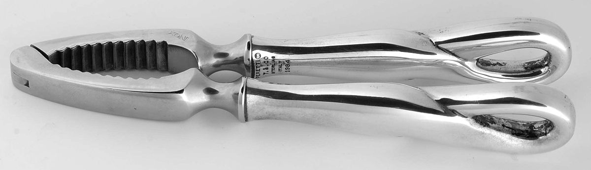 Padova (Sterling, 1984) Stainless Grip Nut Cracker by Tiffany & CO SILVER-1