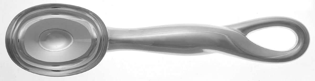 Padova (Sterling, 1984) Hollow Handle Ice Cream Scoop w/Sterling Bowl by Tiffany & CO SILVER-1