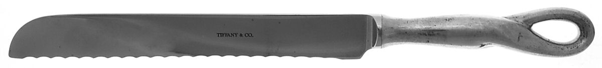 Padova (Sterling, 1984) Bread Knife with Stainless Blade by Tiffany & CO SILVER-1