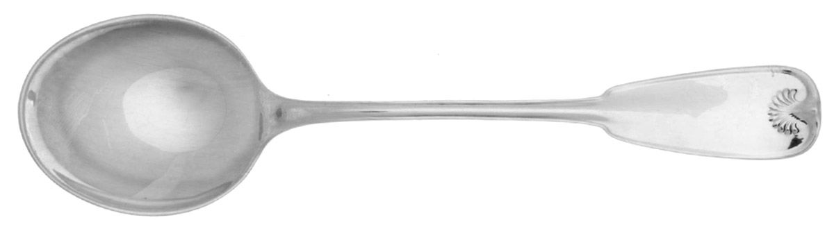 Palm (Sterling, 1871) Round Bowl Soup Spoon (Cream Soup) by Tiffany & CO SILVER-1
